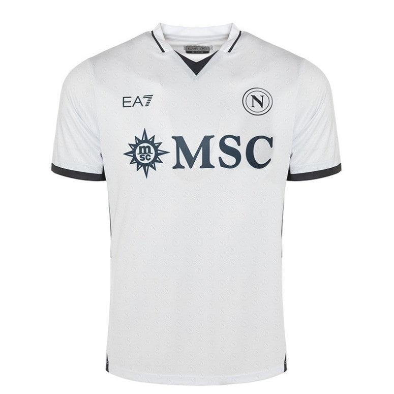 SSC Napoli Maglia replica 24/25 MAGLIA REPLICA BIANCO EA7