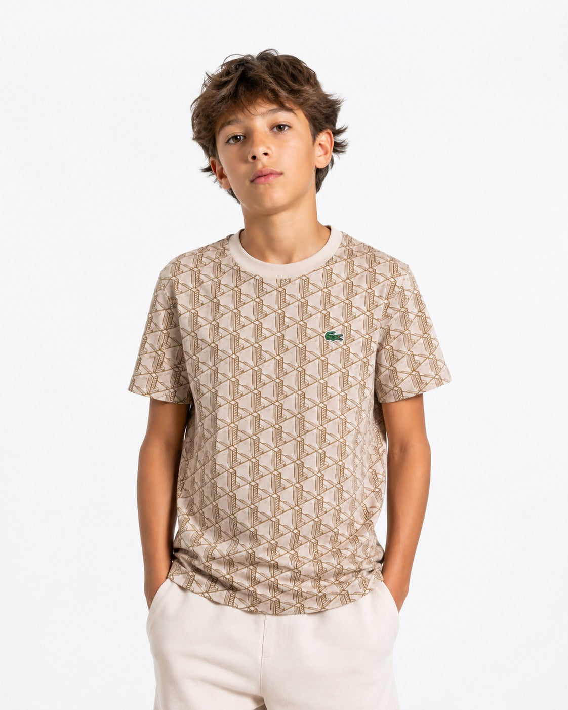 Lacoste Monogram Tee 947872 AN1 LACOSTE