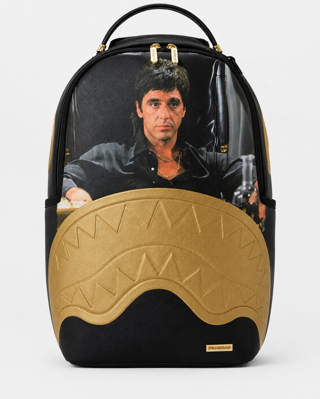 Scarface Gold Embossed BP 910B9555NSZ UNI SPRAYGROUND