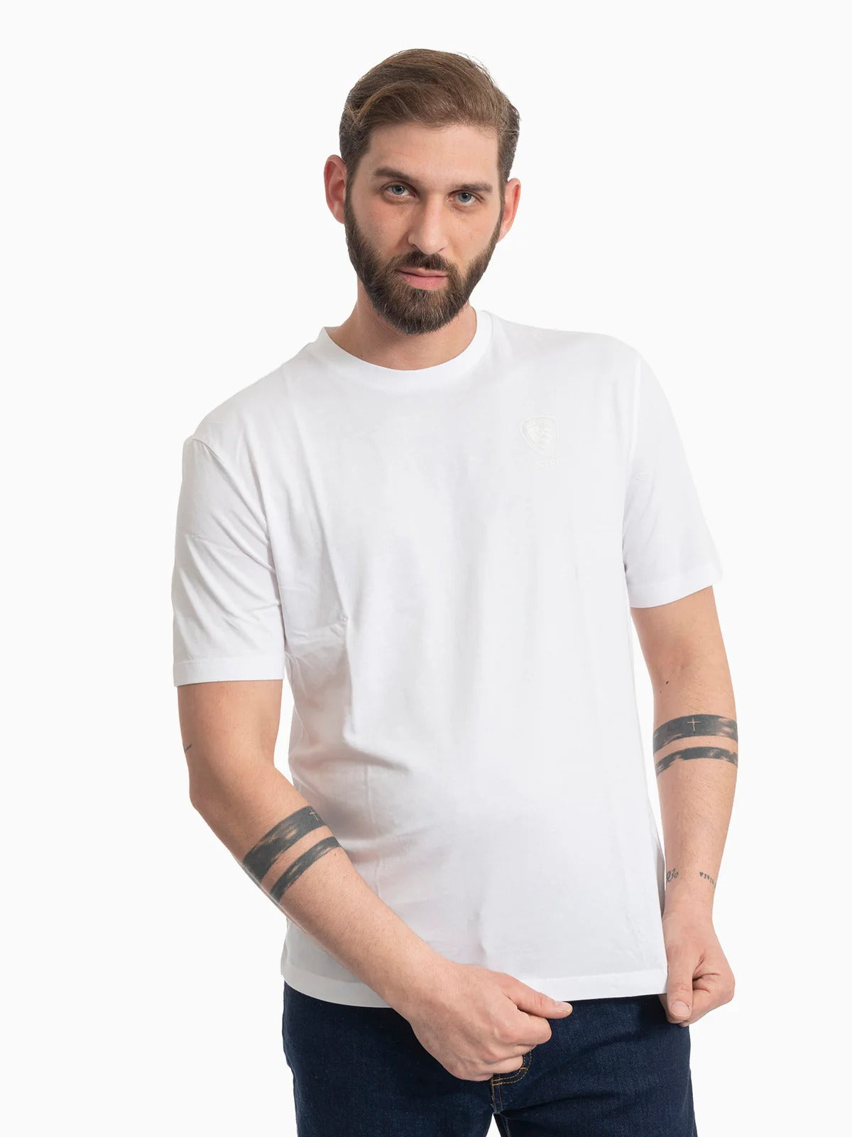 T-shirt Blauer 26SBLUH02302 100 BLAUER