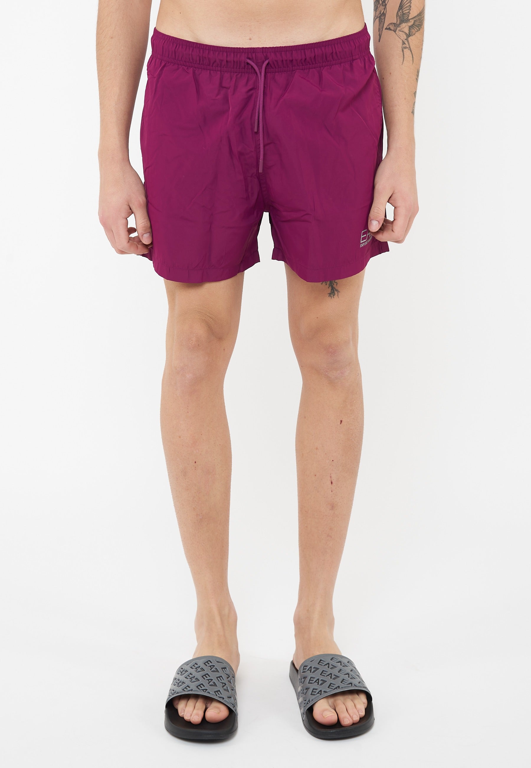 Man Woven Boxer Beachwear 7M001677 MA086 EA7