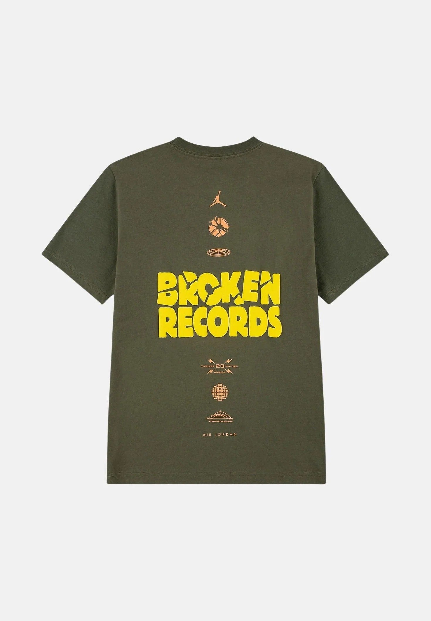 JBD mj broken records tee 95F628 F84 JORDAN