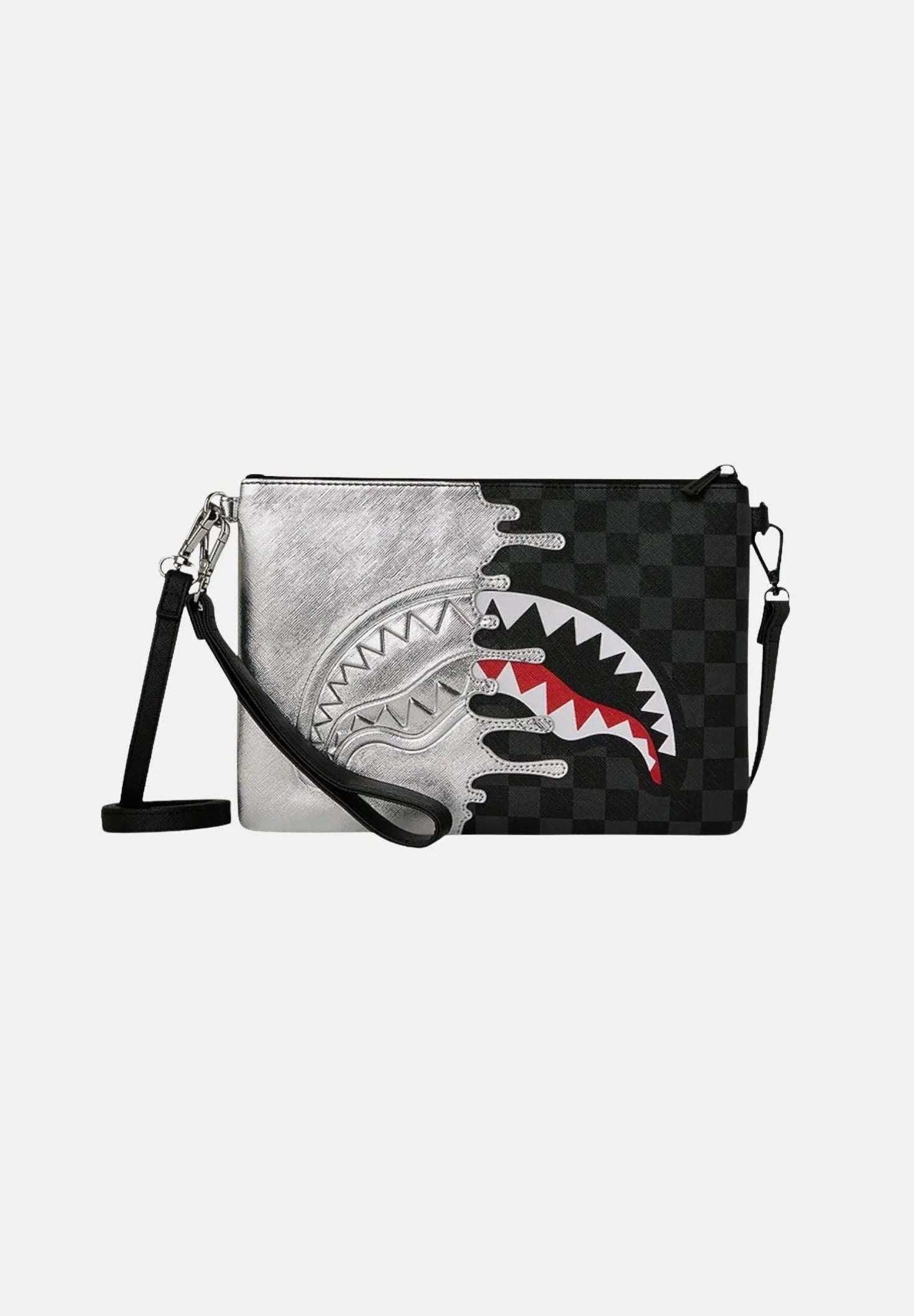 Silver Side Drip Black Check Crossb. 910B8929NSZ UNI SPRAYGROUND