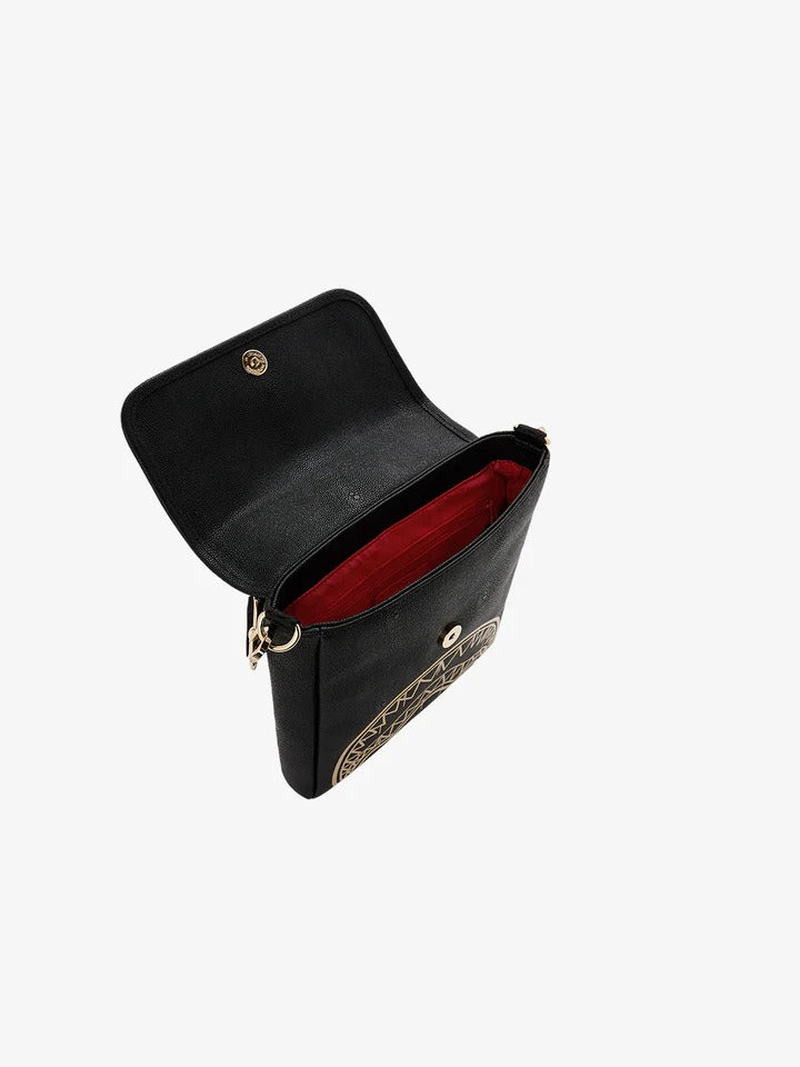 That Gold Drap Messenger Sling 910B8975NSZ UNI SPRAYGROUND