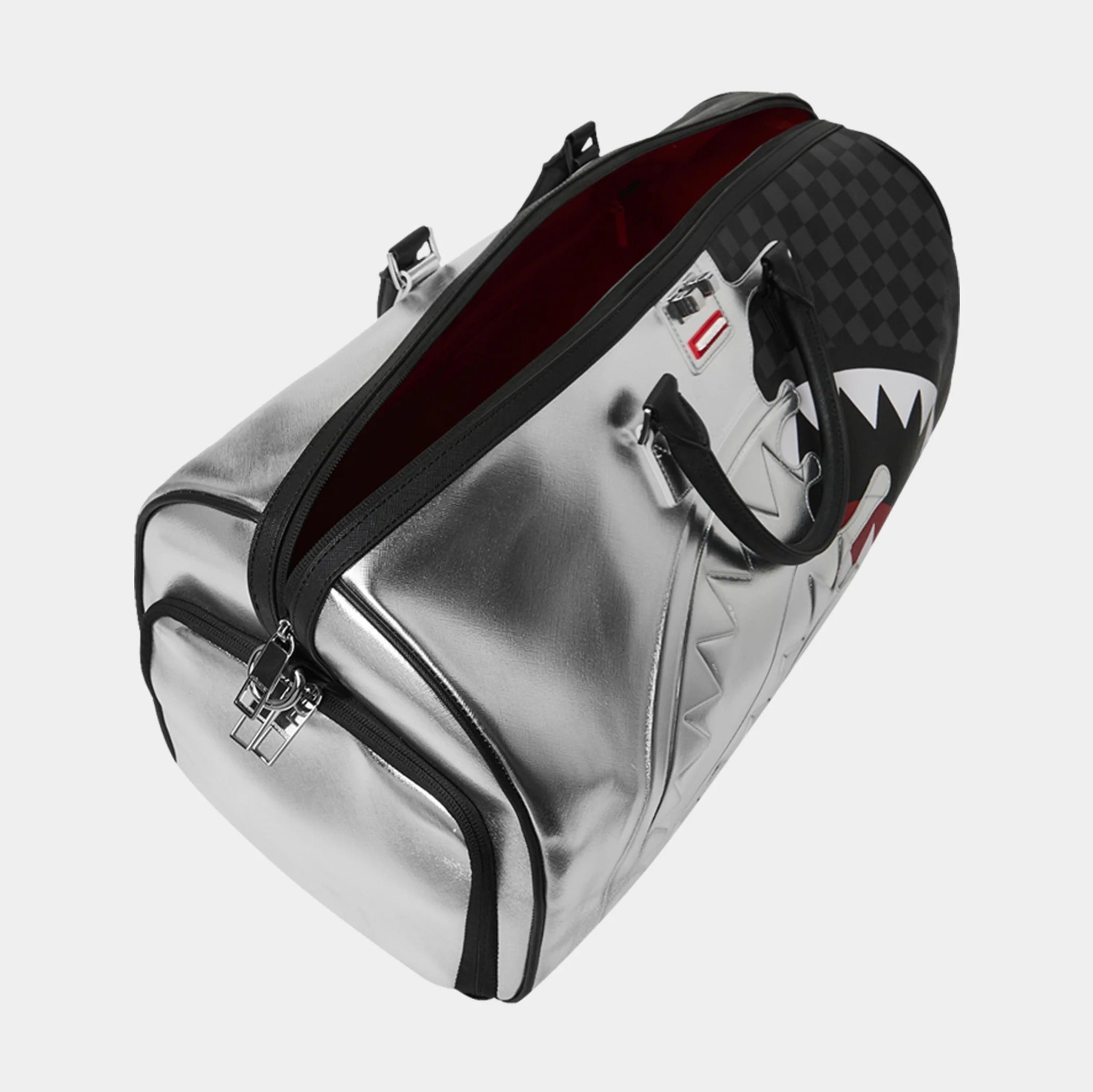 Silver Side Drip Black Check Large 910D8924NSZ UNI SPRAYGROUND