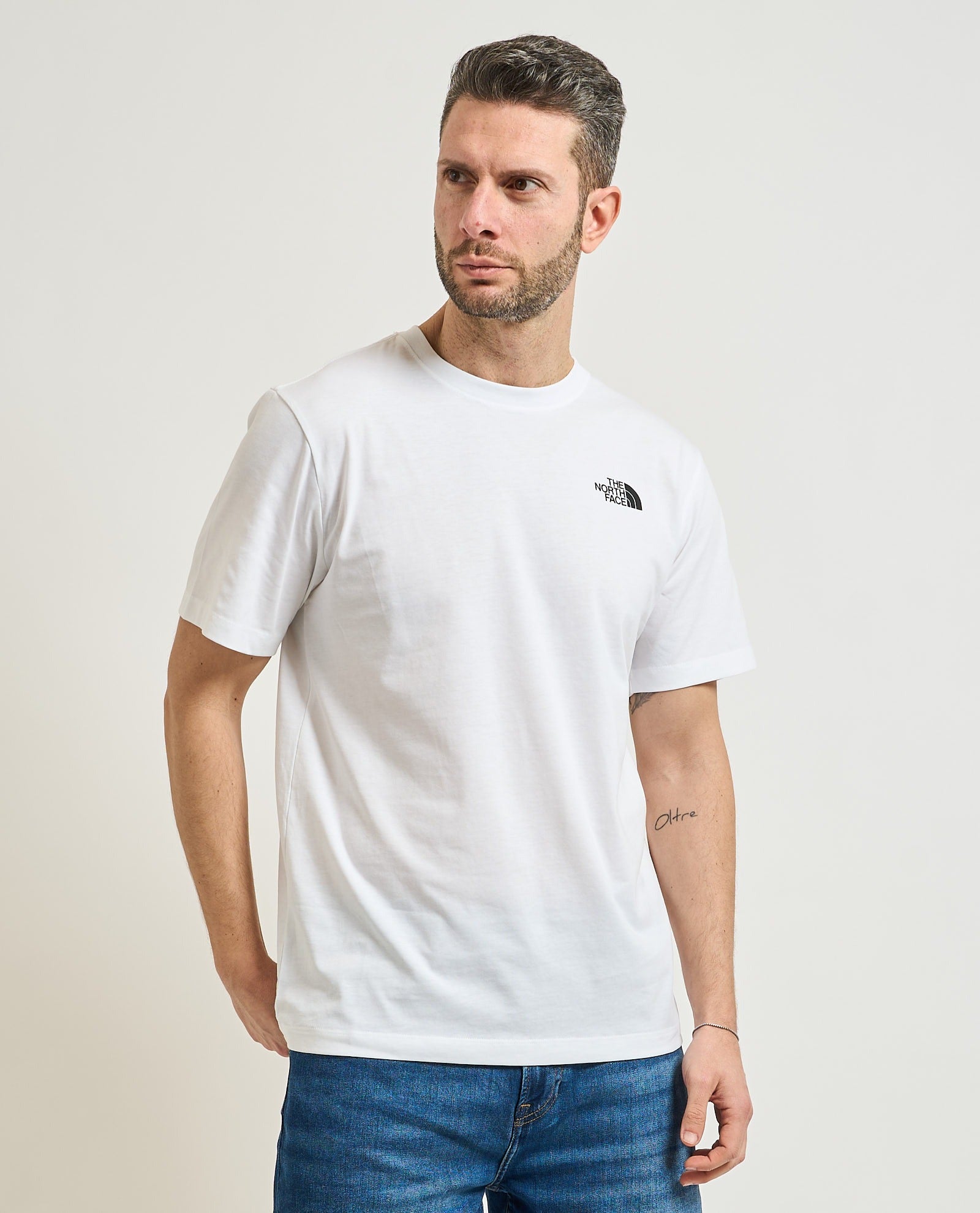 Mountain Sketch Regular Short Sleeve NF0A8GUZ FN41 THE NORTH FACE