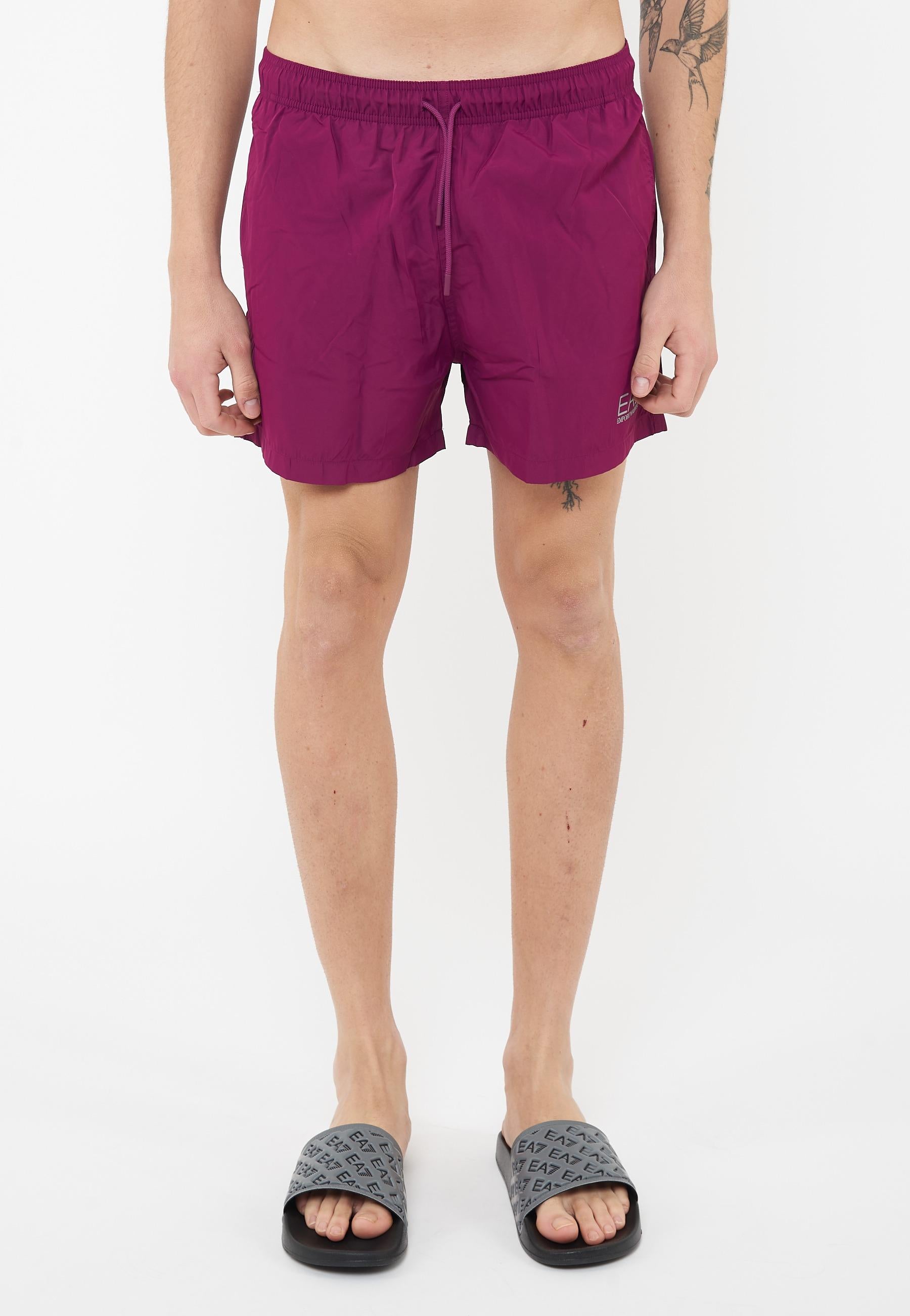 Man Woven Boxer Beachwear 7M001677 MA086 EA7