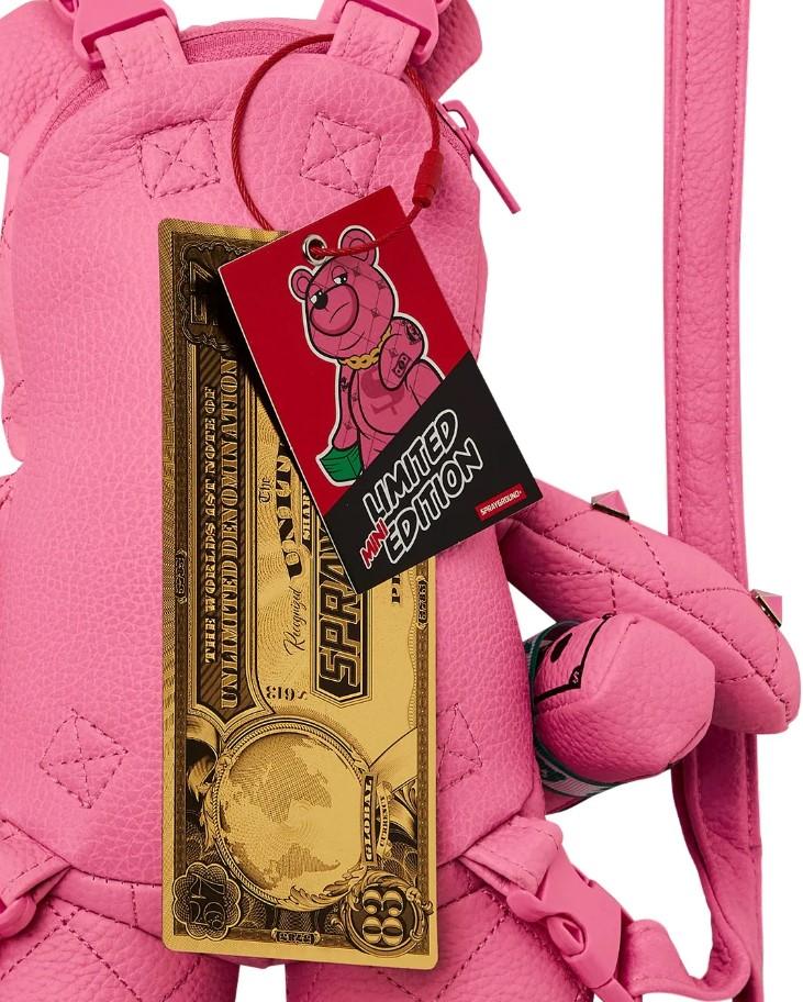 PRETTY LITTLE PINK PUNK MINI BEAR 910B5555NSZ UNI SPRAYGROUND