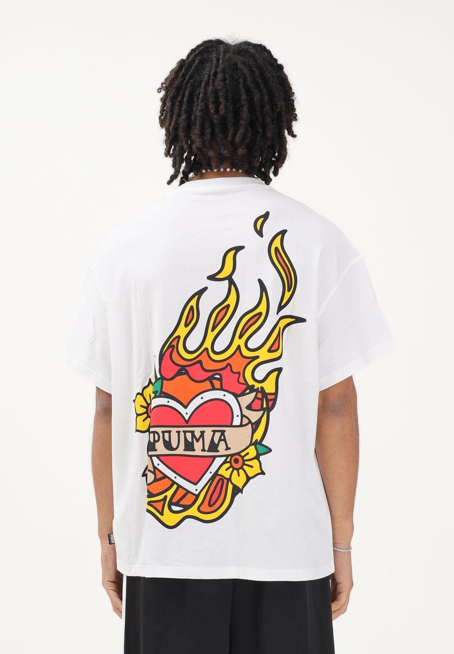 Swish N' Ink Tee 634662 01 PUMA
