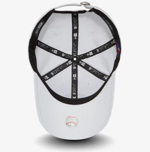 940 Leag Basic NY 10745455 WHT BLK NEW ERA