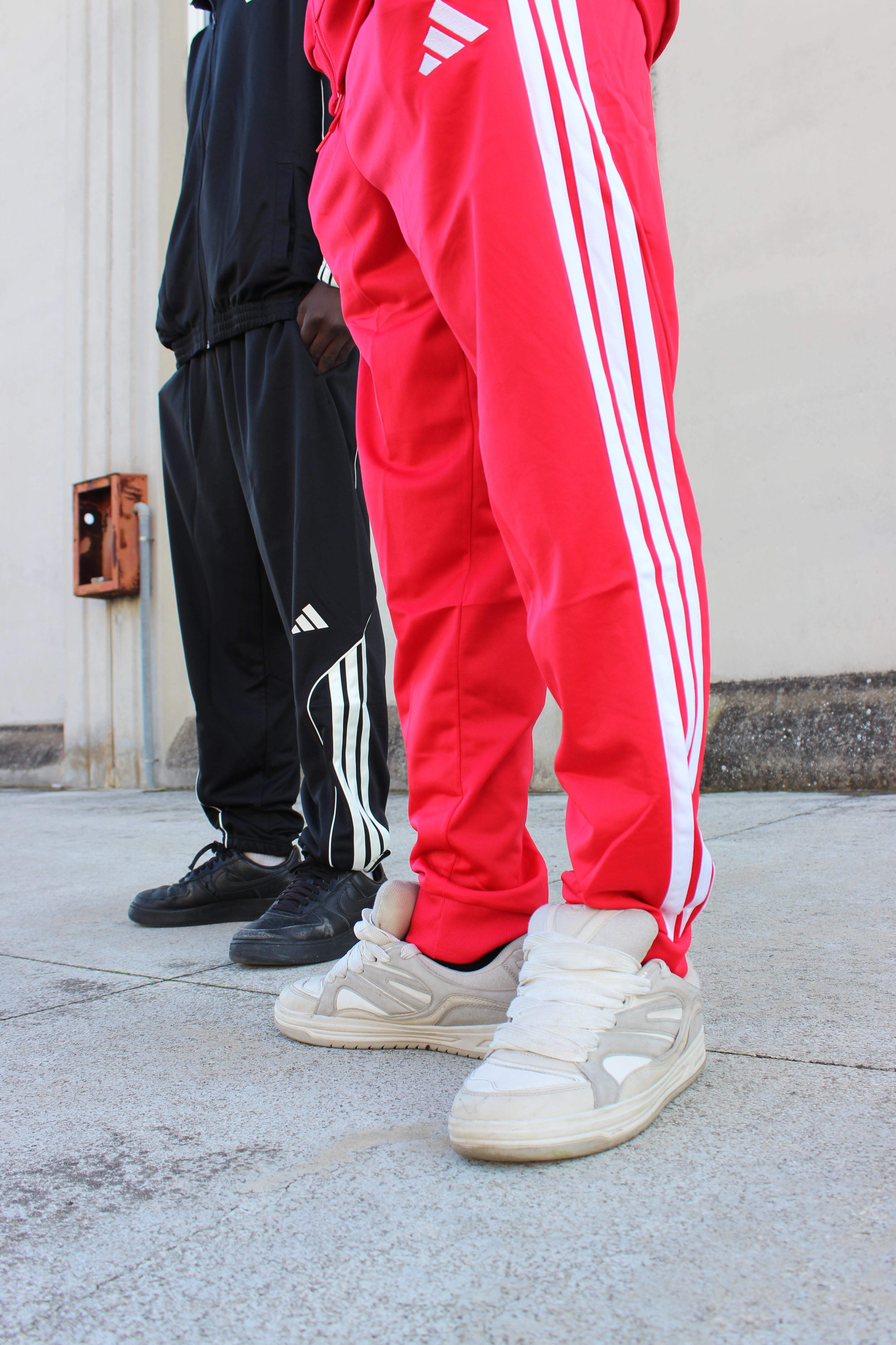 Tuta sportiva Basic 3 Strisce Tricot Track Suit JX8731 UNI ADIDAS