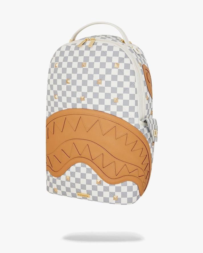 Cream henny quilt puff backpack 910B7537 NSZ SPRAYGROUND