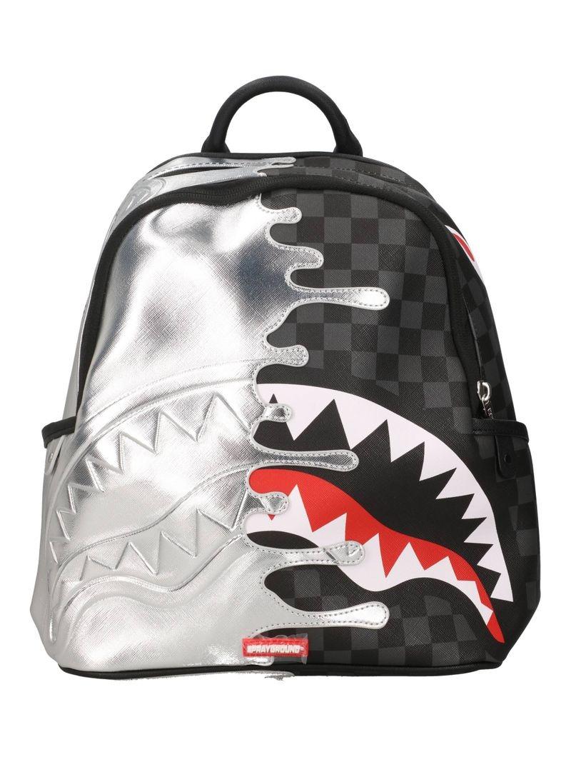Silver Side Drip Black Check Savage 910B8922NSZ UNI SPRAYGROUND