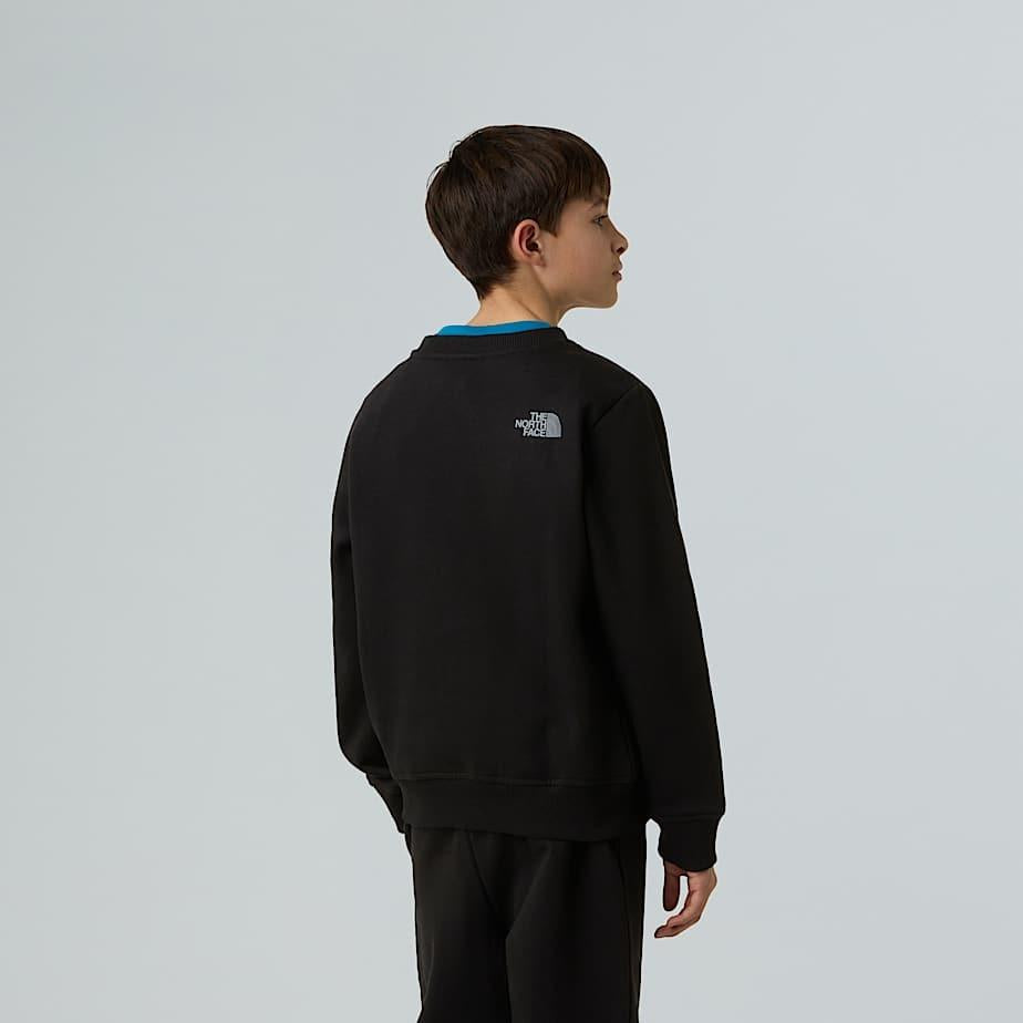 Reflective Logo Relaxed Crew NF0A8EAT JK31 THE NORTH FACE