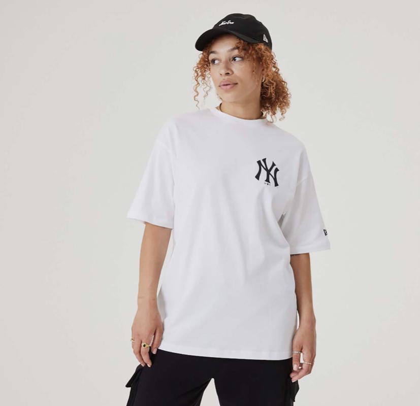 MLB floral graphic tee 60332263 WHT NEW ERA