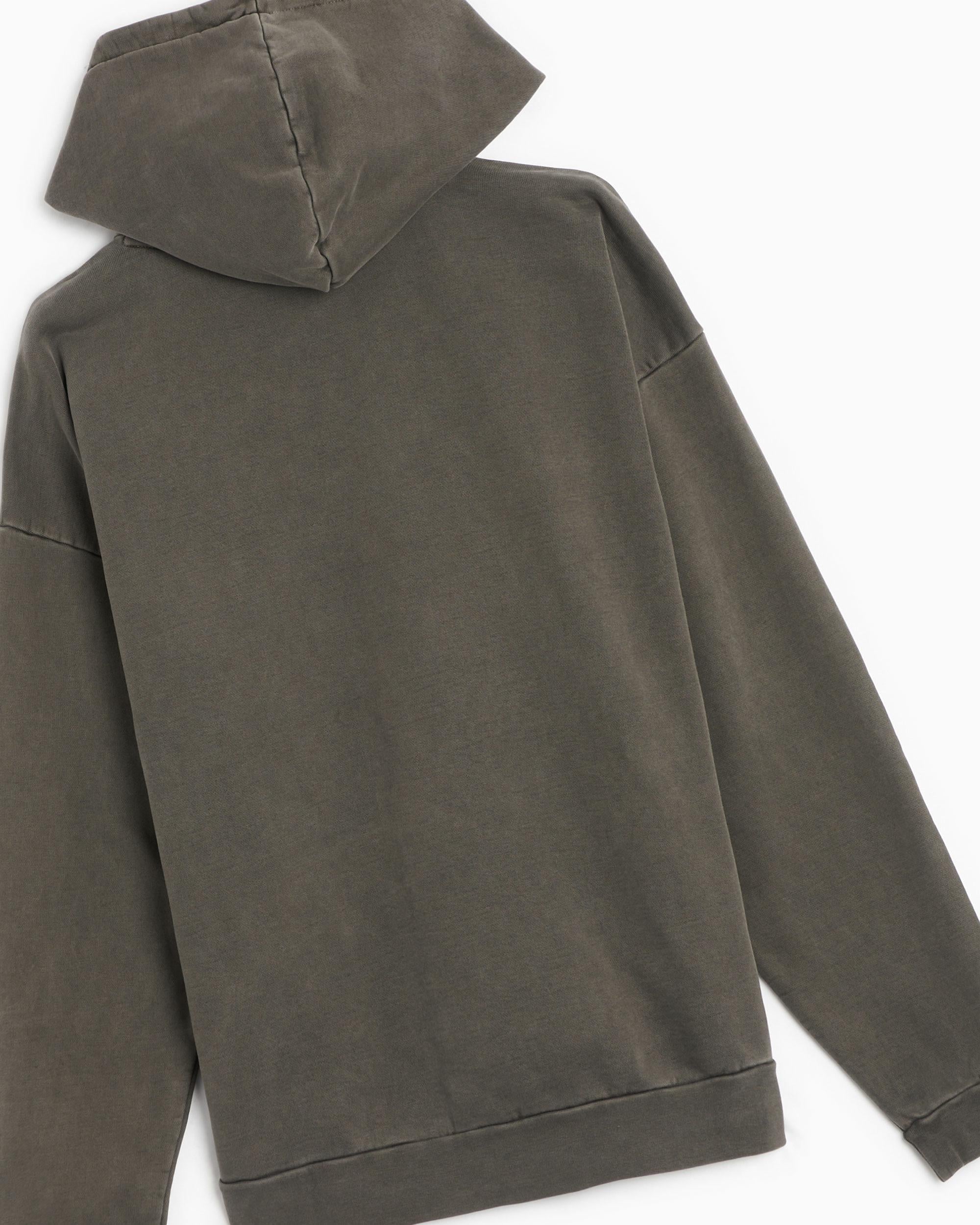 Lowercase Pigment Hood Fleece 112470194 DIB OBEY