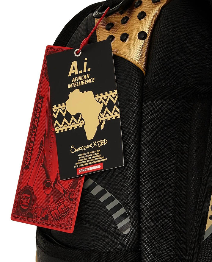 Ai Wonderland Gold And Black 910B7761NSZ UNI SPRAYGROUND