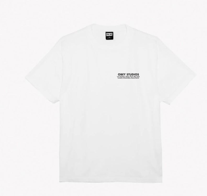 Studios 22MC0000958 WHITE OBEY