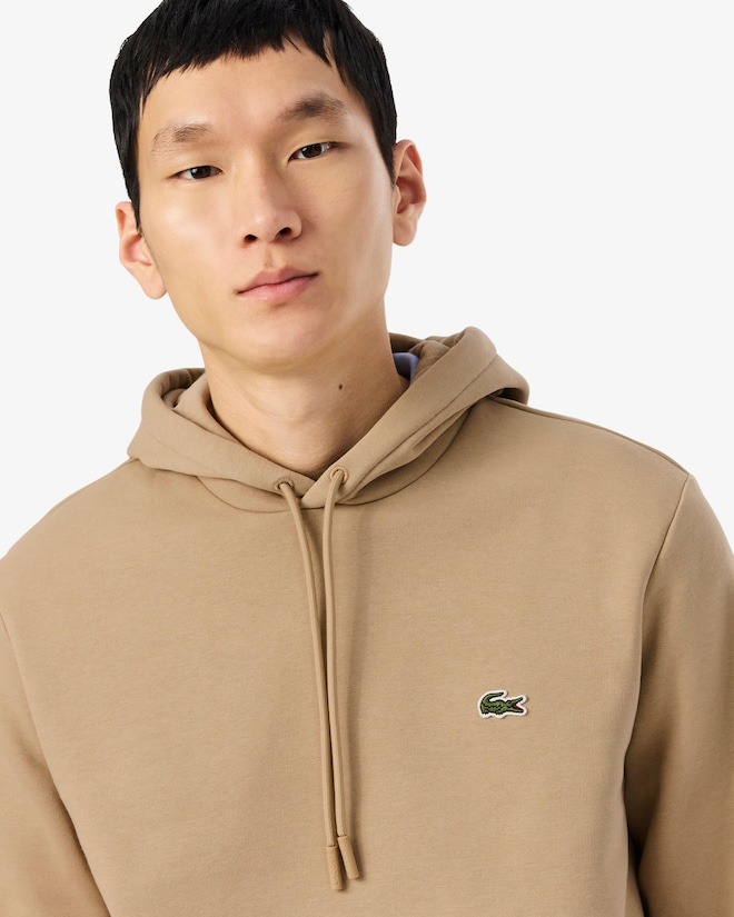 Felpa Con ùCappuccio In Pile SH9623 02S LACOSTE