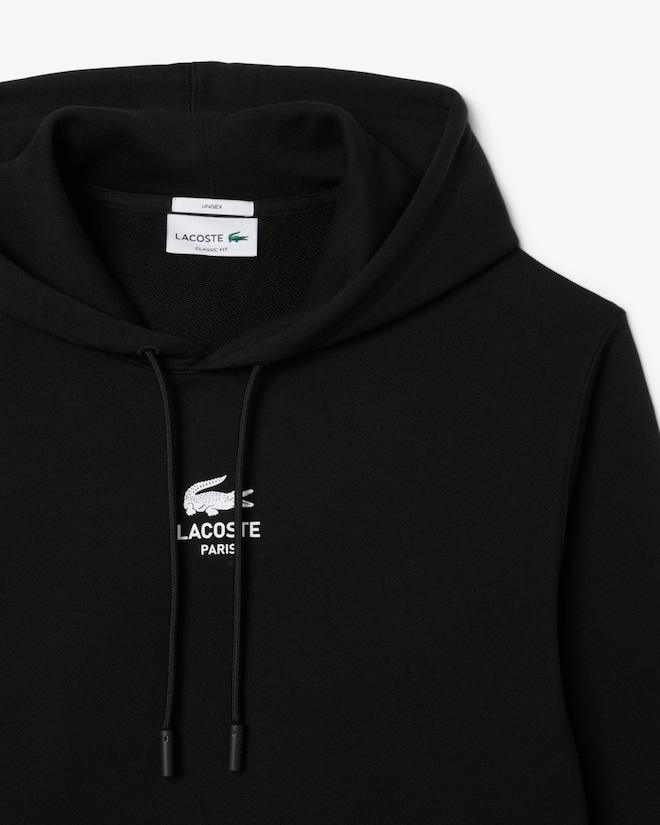 Felpa con cappuccio con stampa SH2740 031 LACOSTE