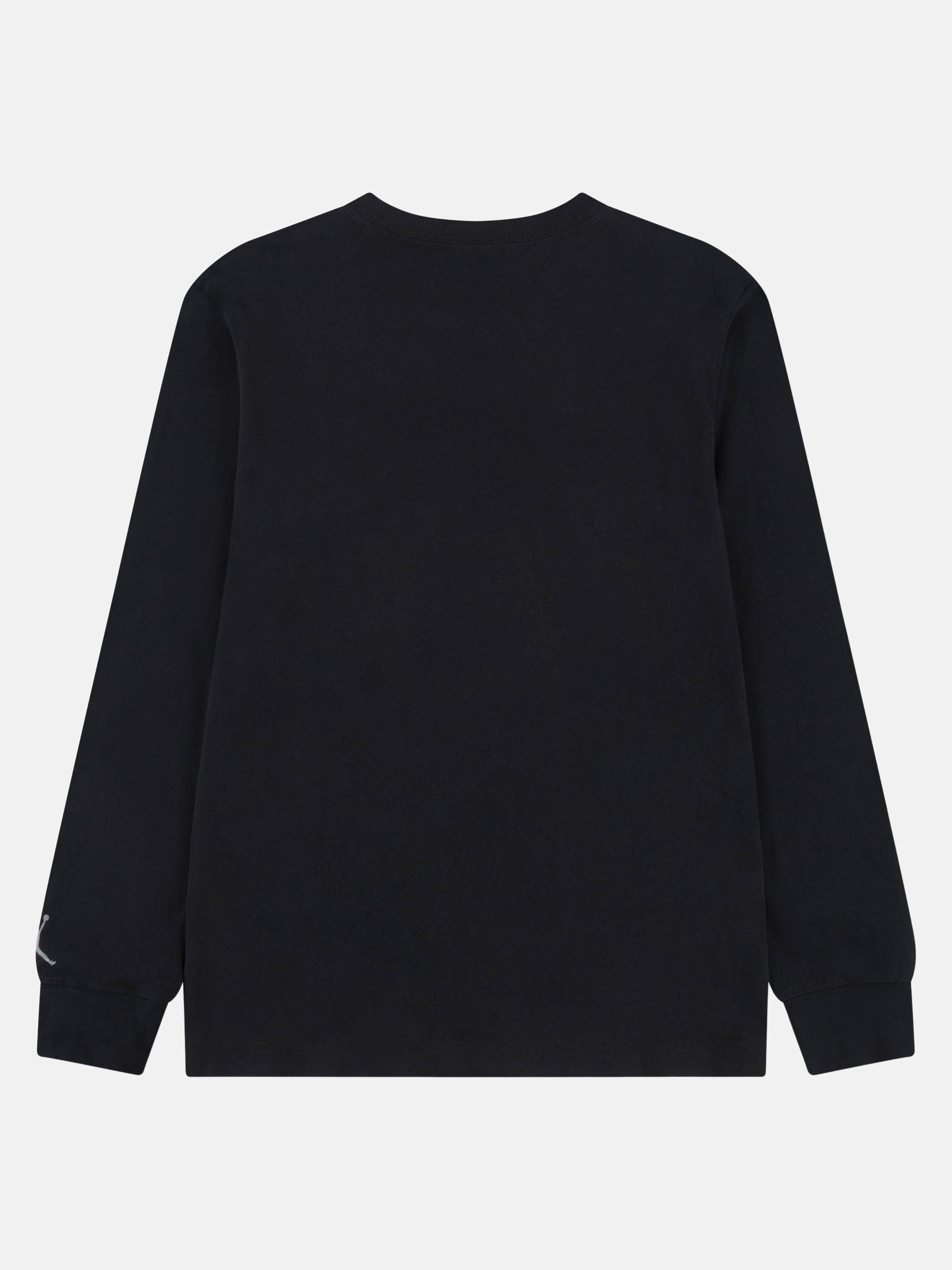 Jordan T-shirt da Ragazzo Manica Lunga Jumpman Drips Nera 95F353 023 JORDAN