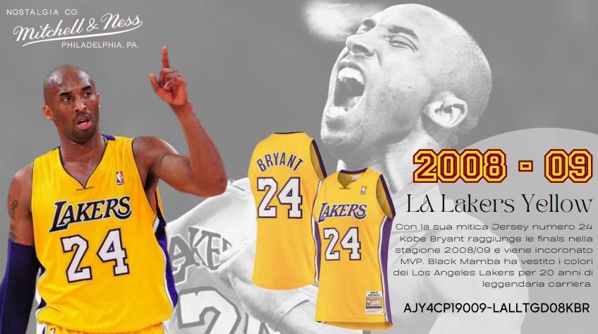 Autentic Jersey Los Angeles Laker Kobe Bryant 2008/09 AJY4CP19009 LALLTGD08KBR MITCHELL&NESS