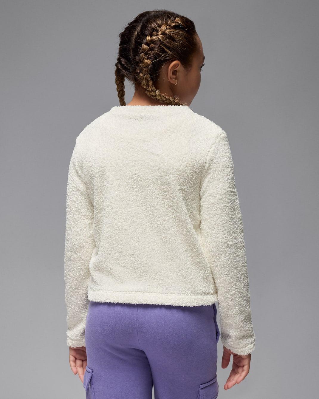 Jordan Mountainside Big Kids' Bouclé Crew 45F416 782 JORDAN