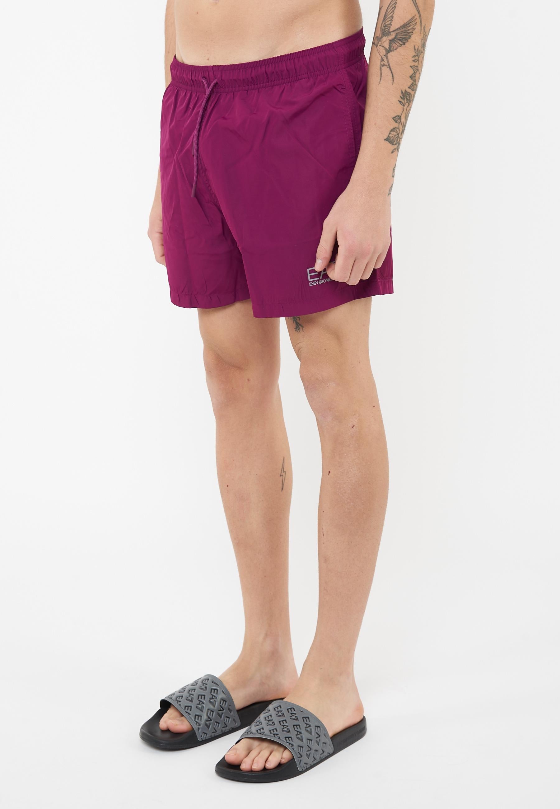 Man Woven Boxer Beachwear 7M001677 MA086 EA7