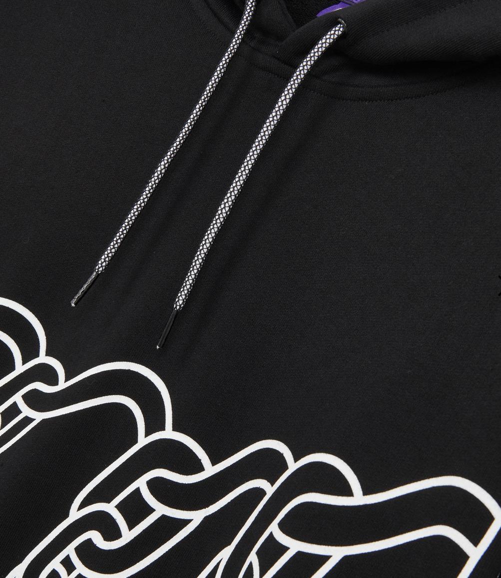 Chain Hoodie 23SOSH33 BLACK OCTOPUS