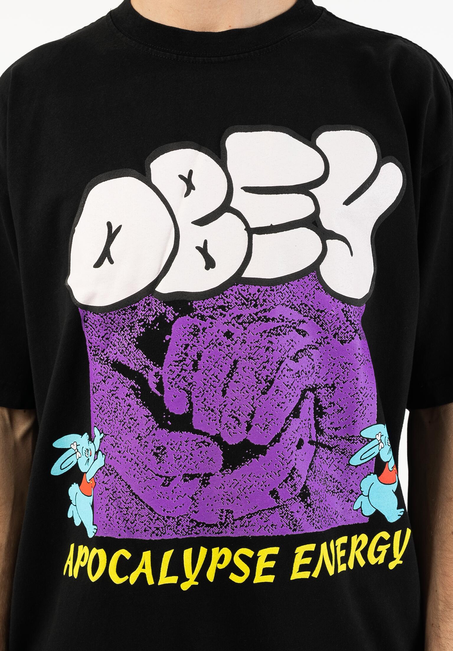 Maglia Apocalypse MC0000143 PIGMENT BLK OBEY