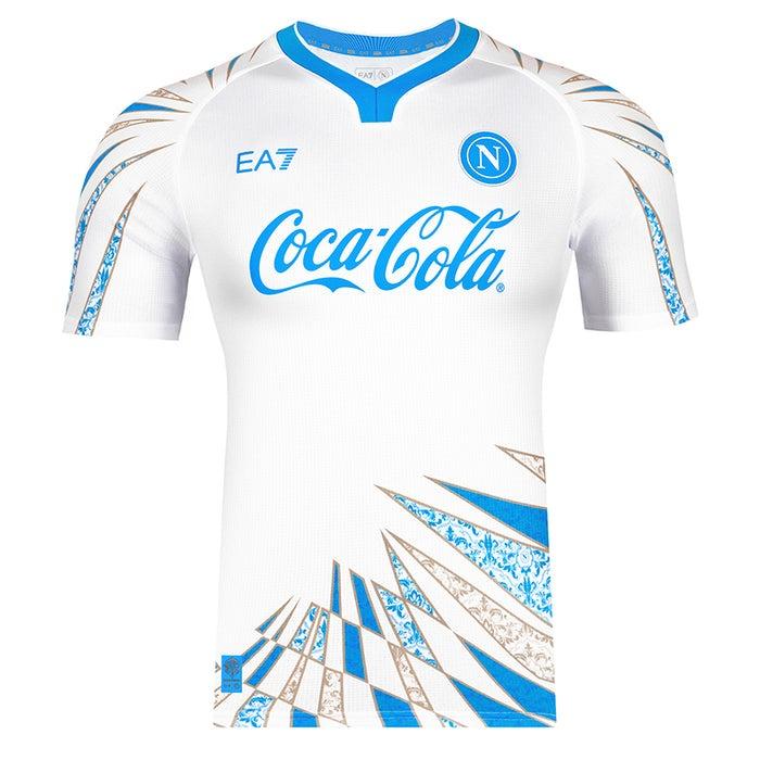 Maglia Prematch MAGLIA PREMATCH WHITE/AZZ EA7