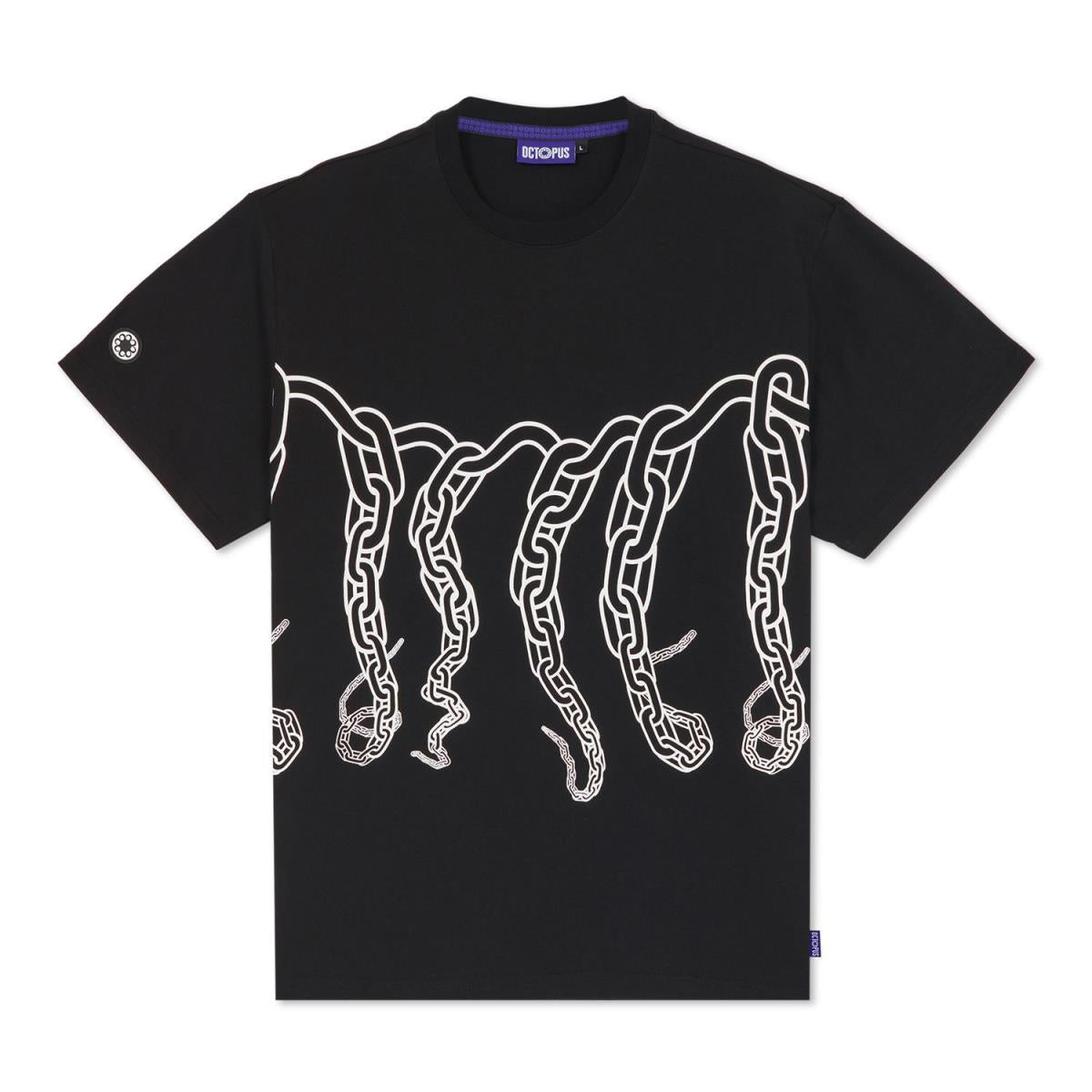Chain TEE 23SOTS32 BLACK OCTOPUS