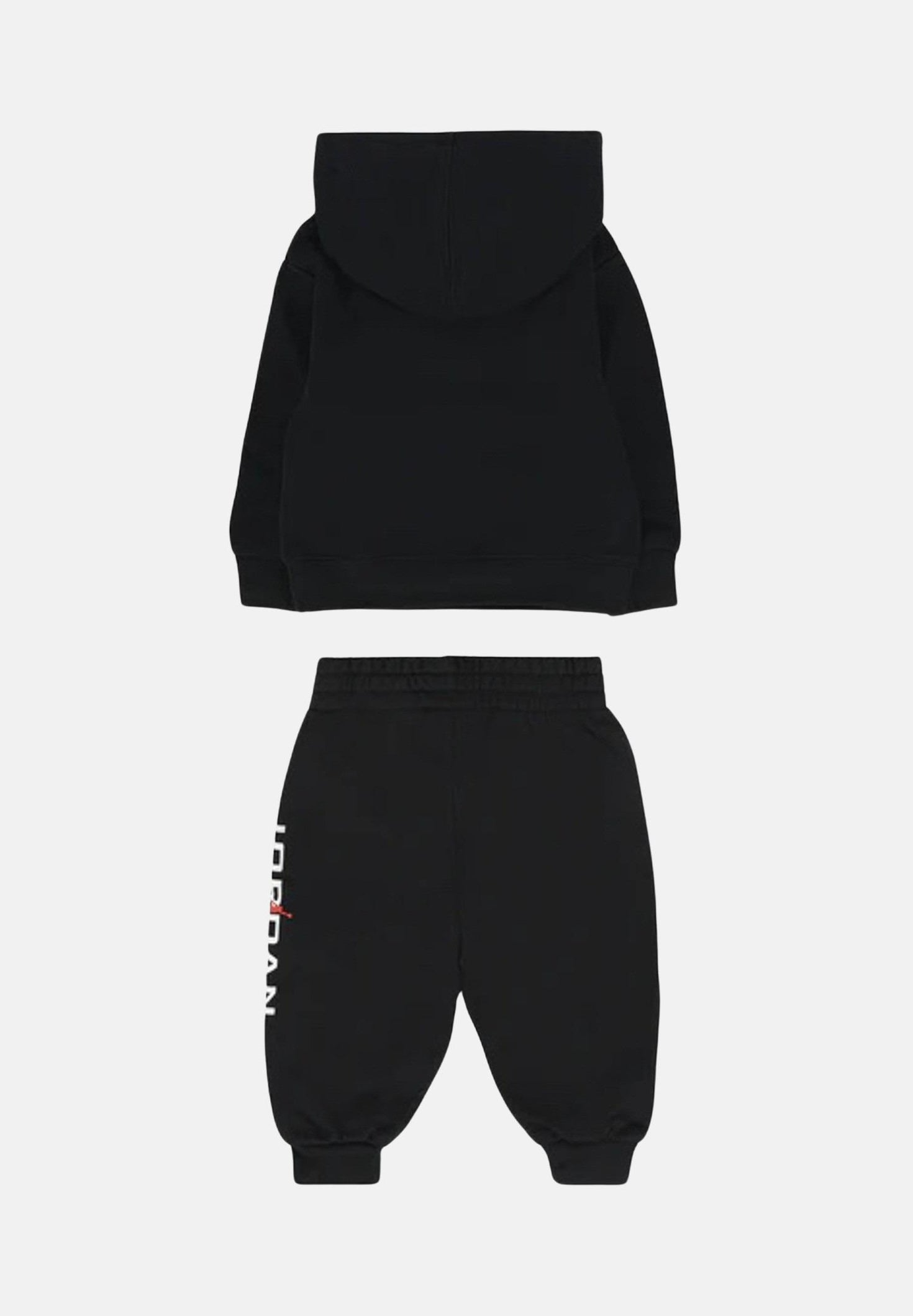 Tuta MJ Baseline Fleece nera da neonato 65F270 023 JORDAN