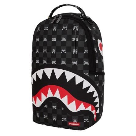 Gray Peeking Character Check 910B8872NSZ UNI SPRAYGROUND