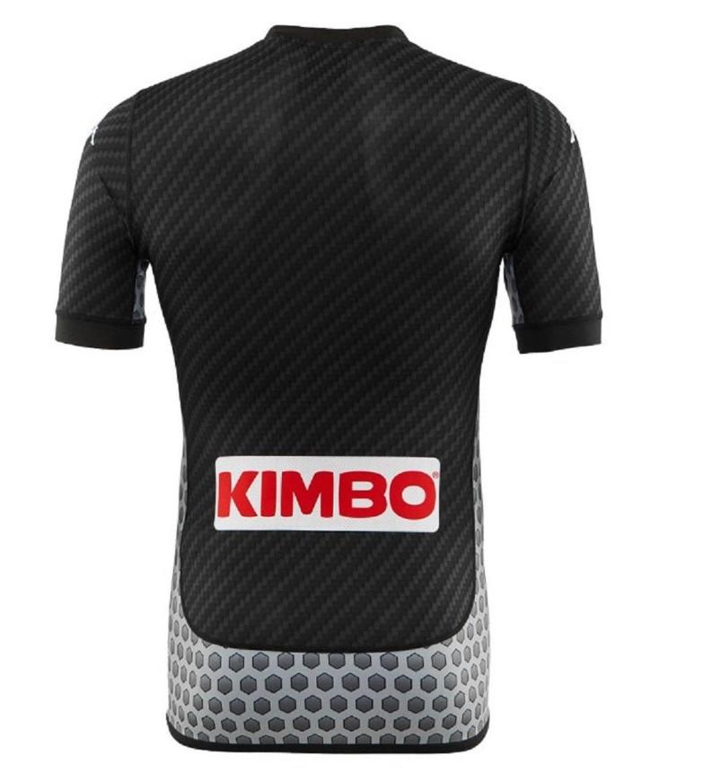 Maglia da gara ufficiale Napoli KAPPA UFFICALE GRIGIO CARBON KAPPA