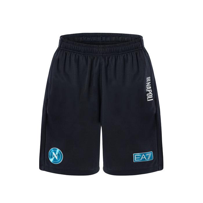 Shorts Training tasche con zip SHORTS TRAINING TASCHE NERO/AZZ EA7