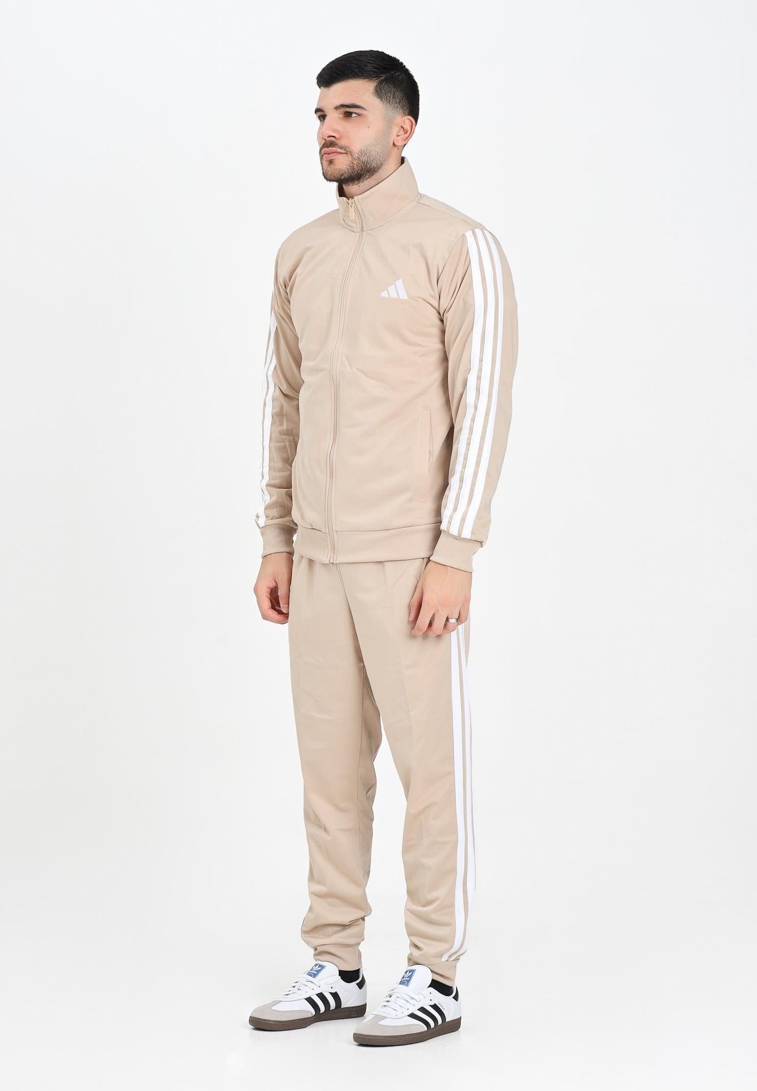 Tuta sportiva Basic 3 Strisce Tricot Track Suit JX8732 UNI ADIDAS