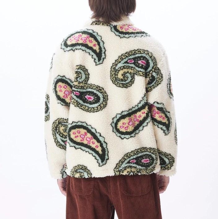 Paisley Sherpa Jacket 121800550 UBL OBEY