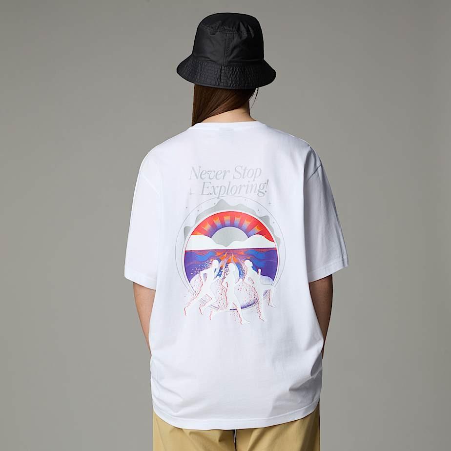 Never Stop Relaxed Tee NF0A8C3A FN41 THE NORTH FACE