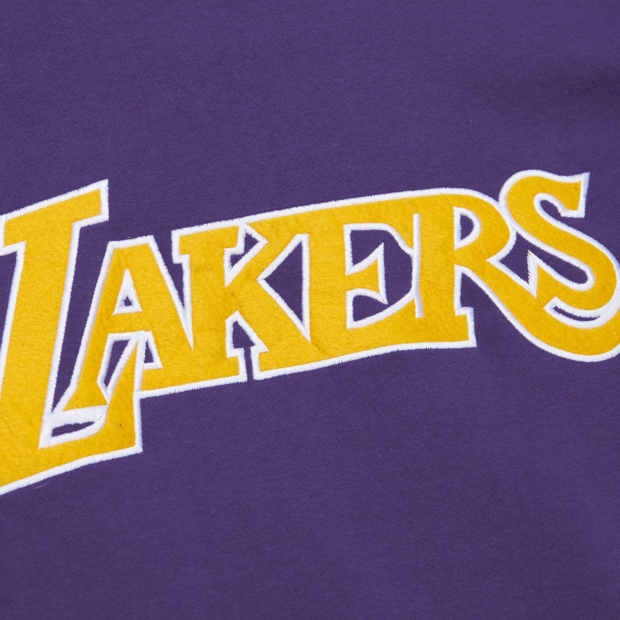 Crew Fleece FCPO6338 LALPURP MITCHELL&NESS