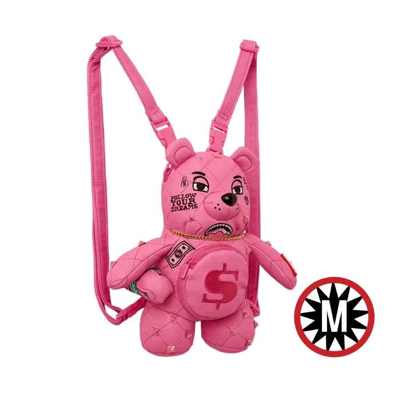 PRETTY LITTLE PINK PUNK MINI BEAR 910B5555NSZ UNI SPRAYGROUND
