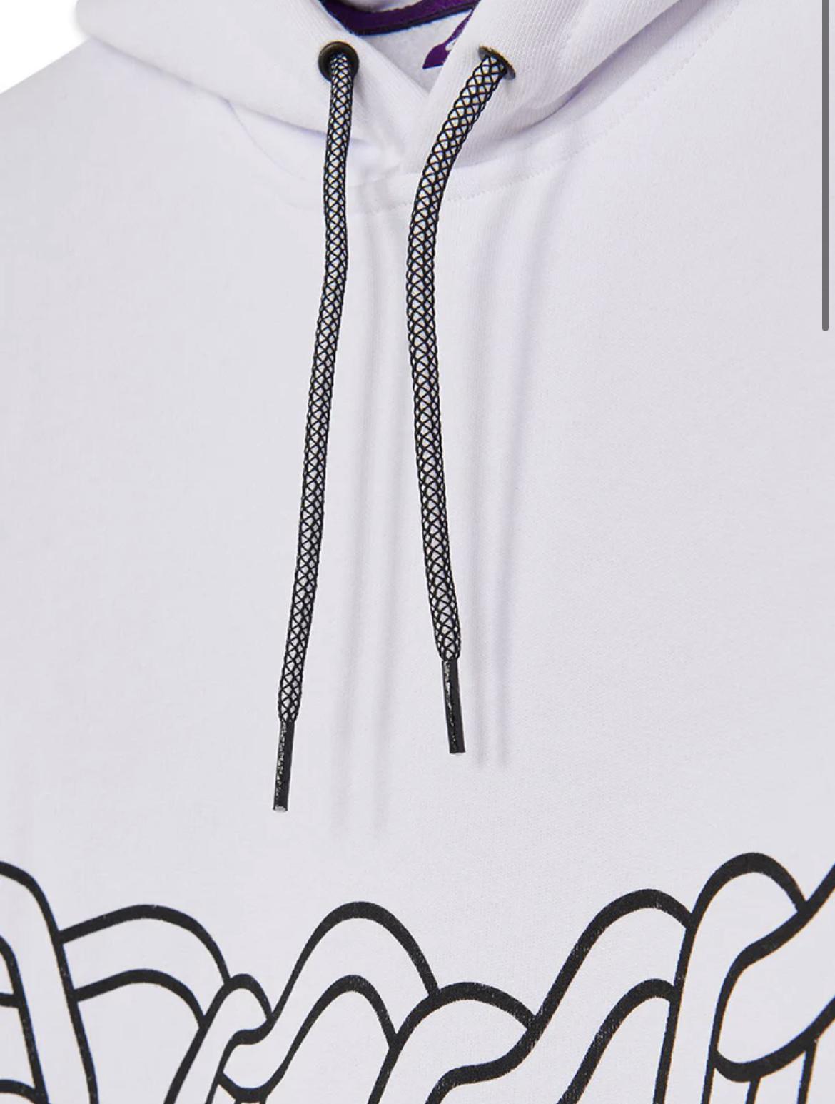 Chain Hoodie 23SOSH33 WHITE OCTOPUS