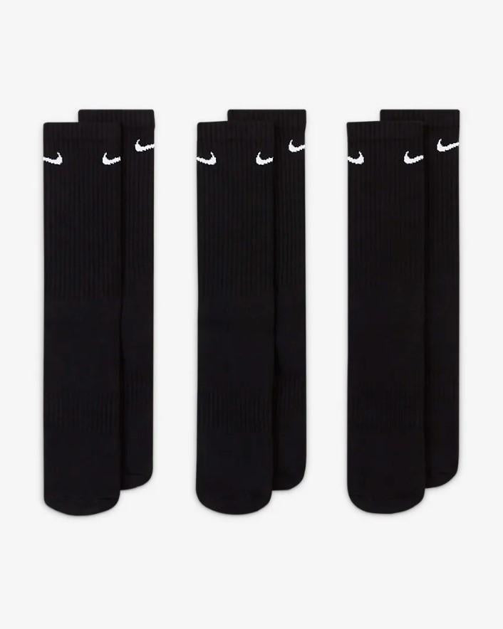 Everyday Cush Crew 3pr SX7664 010 NIKE