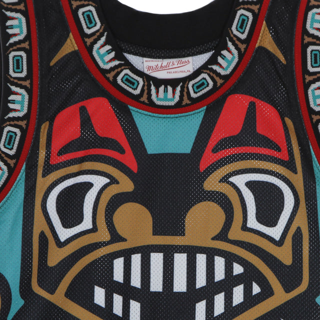 Face Blown MSTKBW19146 BLK VIO MITCHELL&NESS