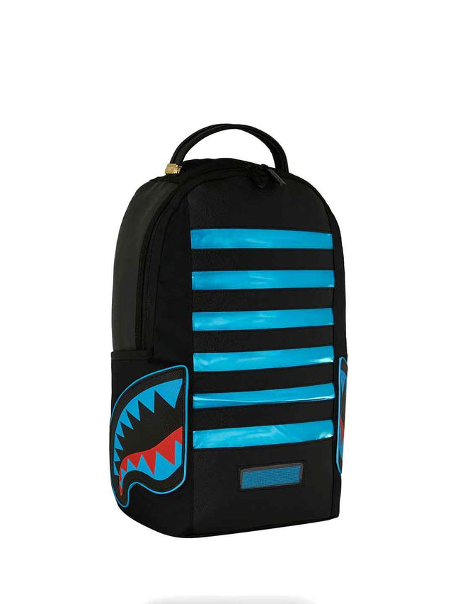 Led stripe sharks dlx backpack 910B7612 NSZ SPRAYGROUND