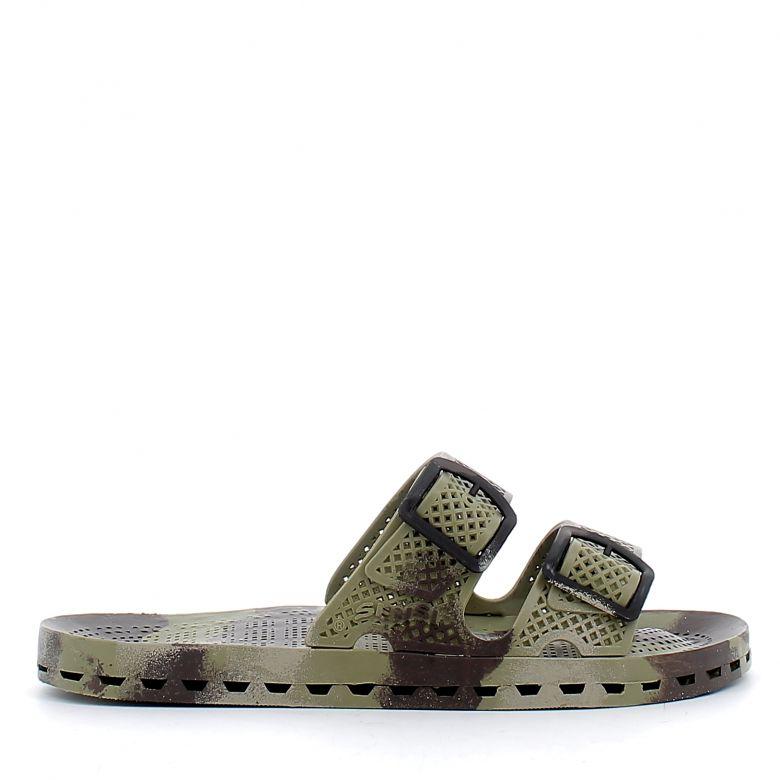 Sandals LA JOLLA MIMETIC KHAKI SENSI