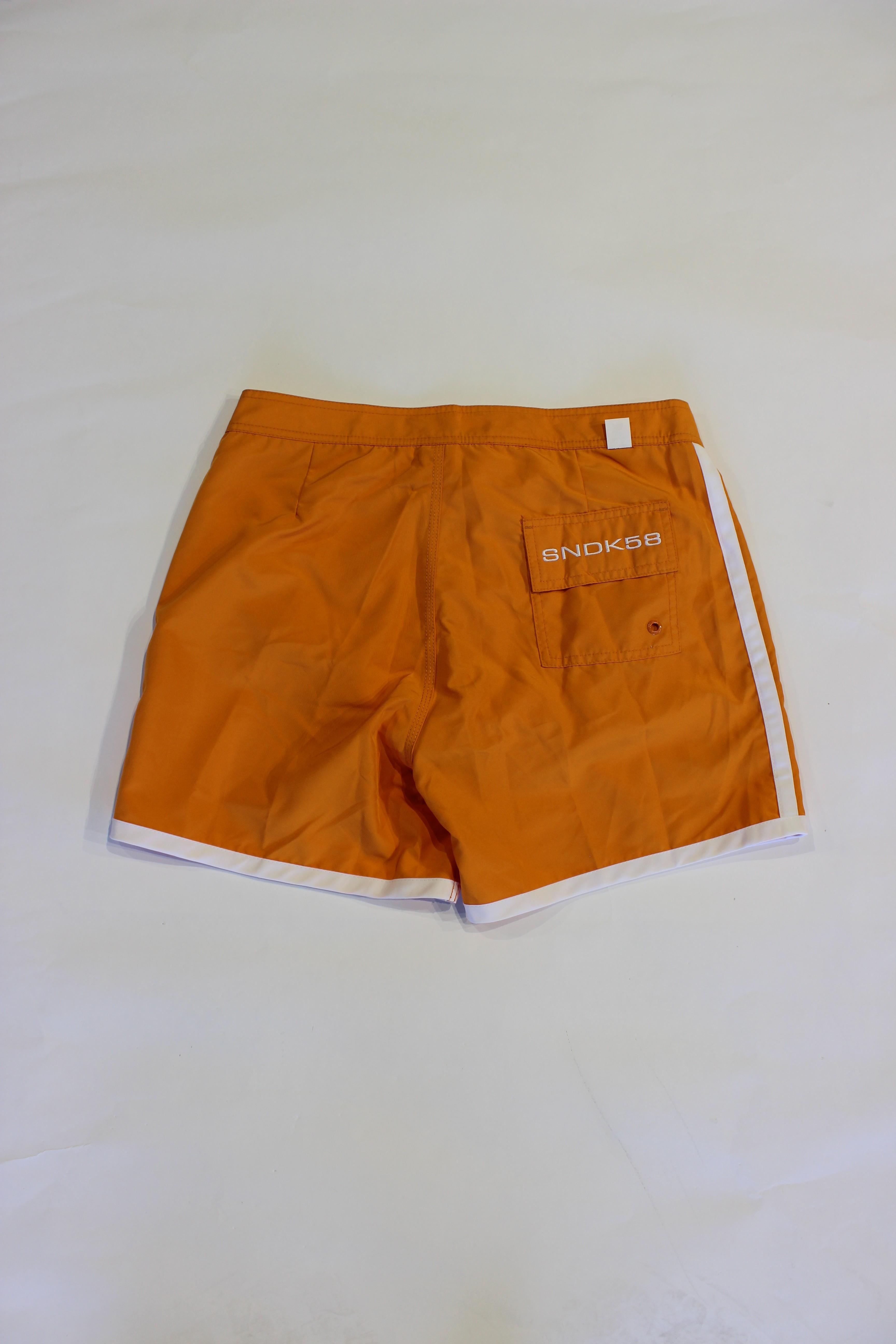 Costume Sundek SM660BDPOLS1 015ORANGE SUNDEK