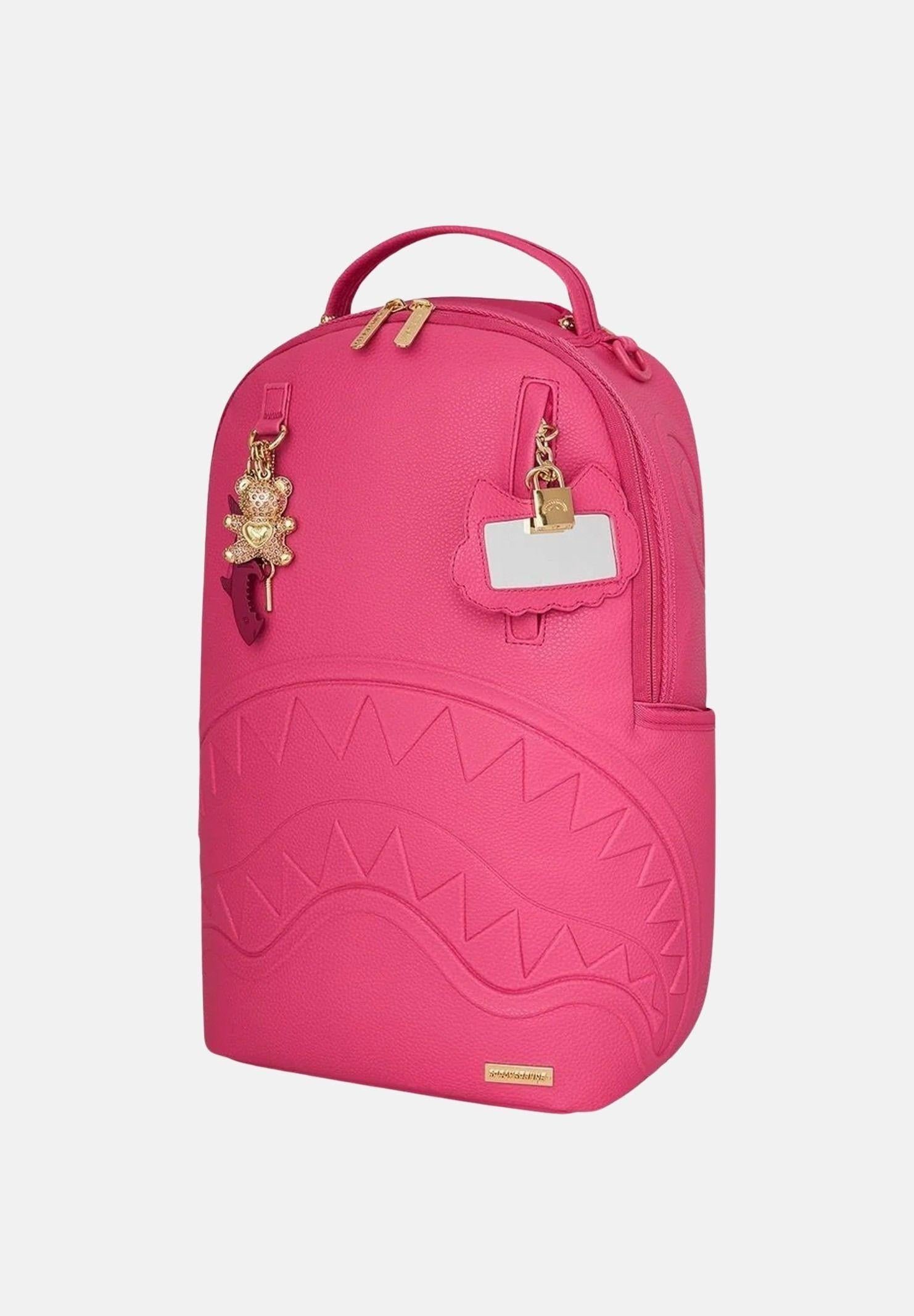 Shark Pink Attacck Backpack 910B8361 NSZ SPRAYGROUND
