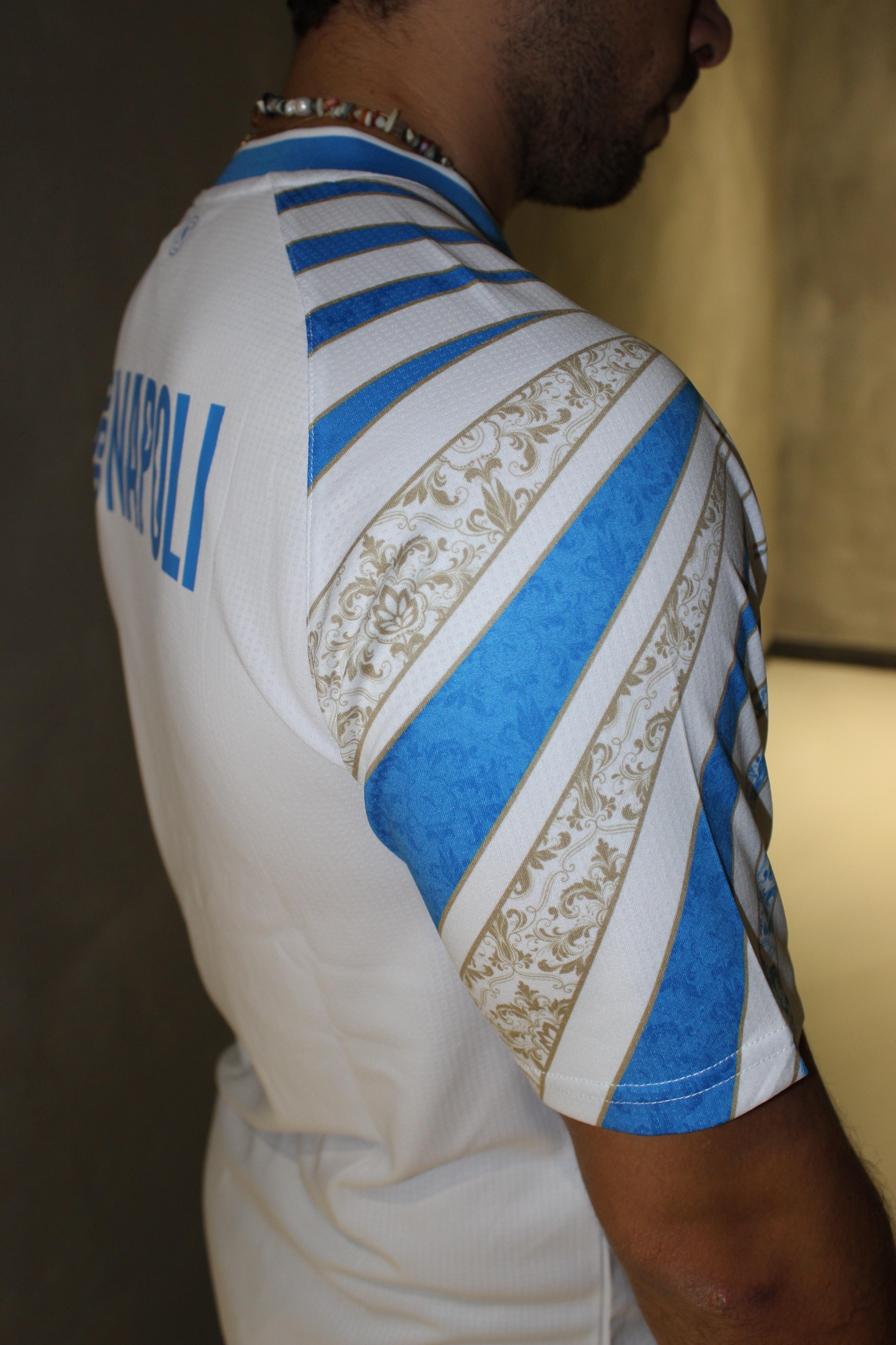 Maglia Prematch MAGLIA PREMATCH WHITE/AZZ EA7