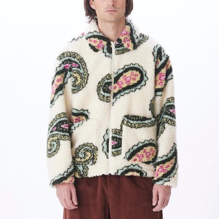 Paisley Sherpa Jacket 121800550 UBL OBEY